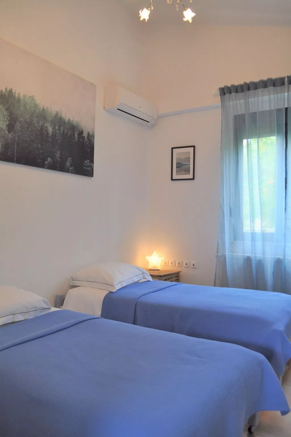 Nefeli Blue Villa in altem Olivenhain, Meerblick-Inside