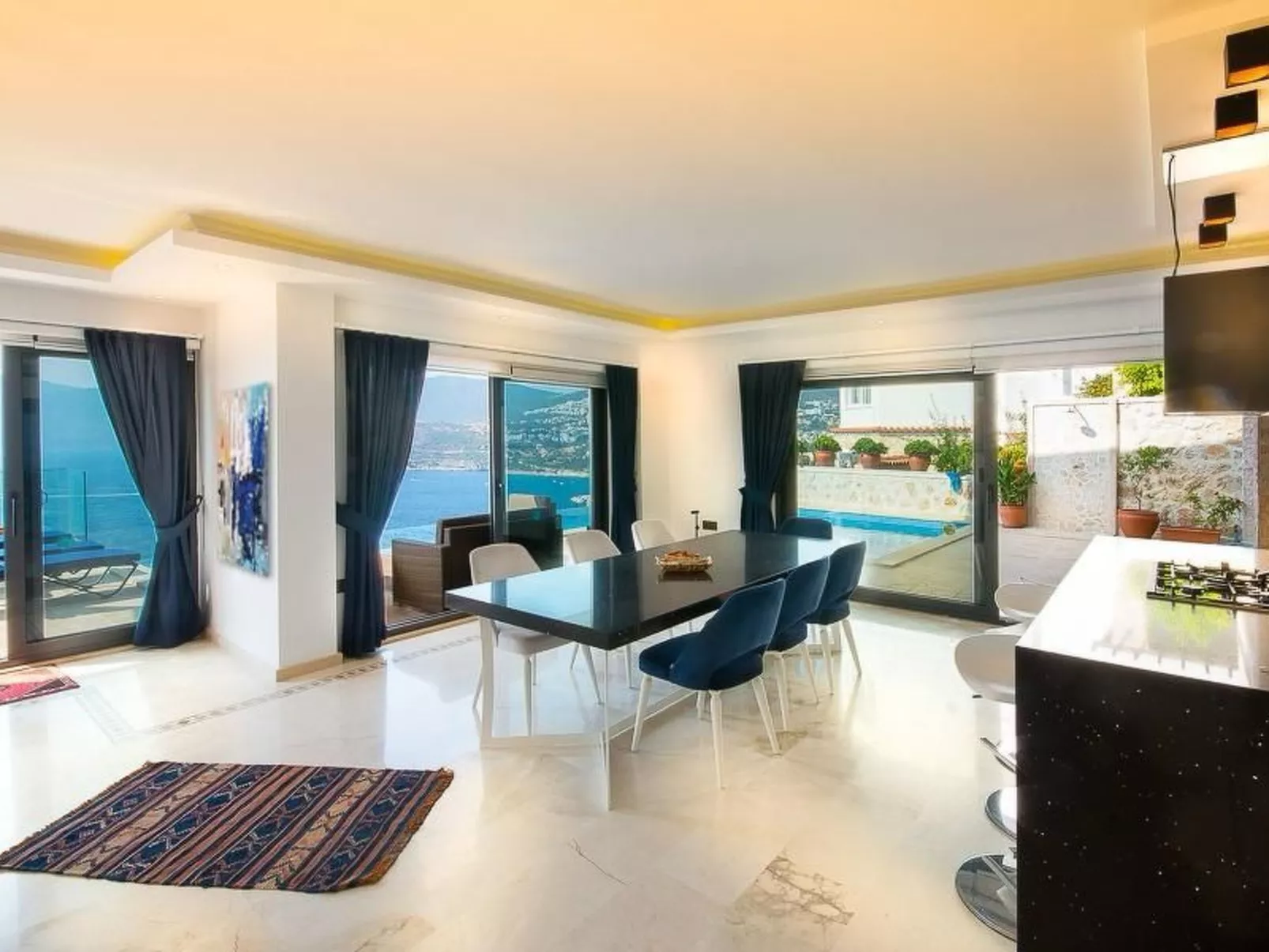 Stilvolle, luxuriöse Villa Pelin in Kalkan-Image-tags.info