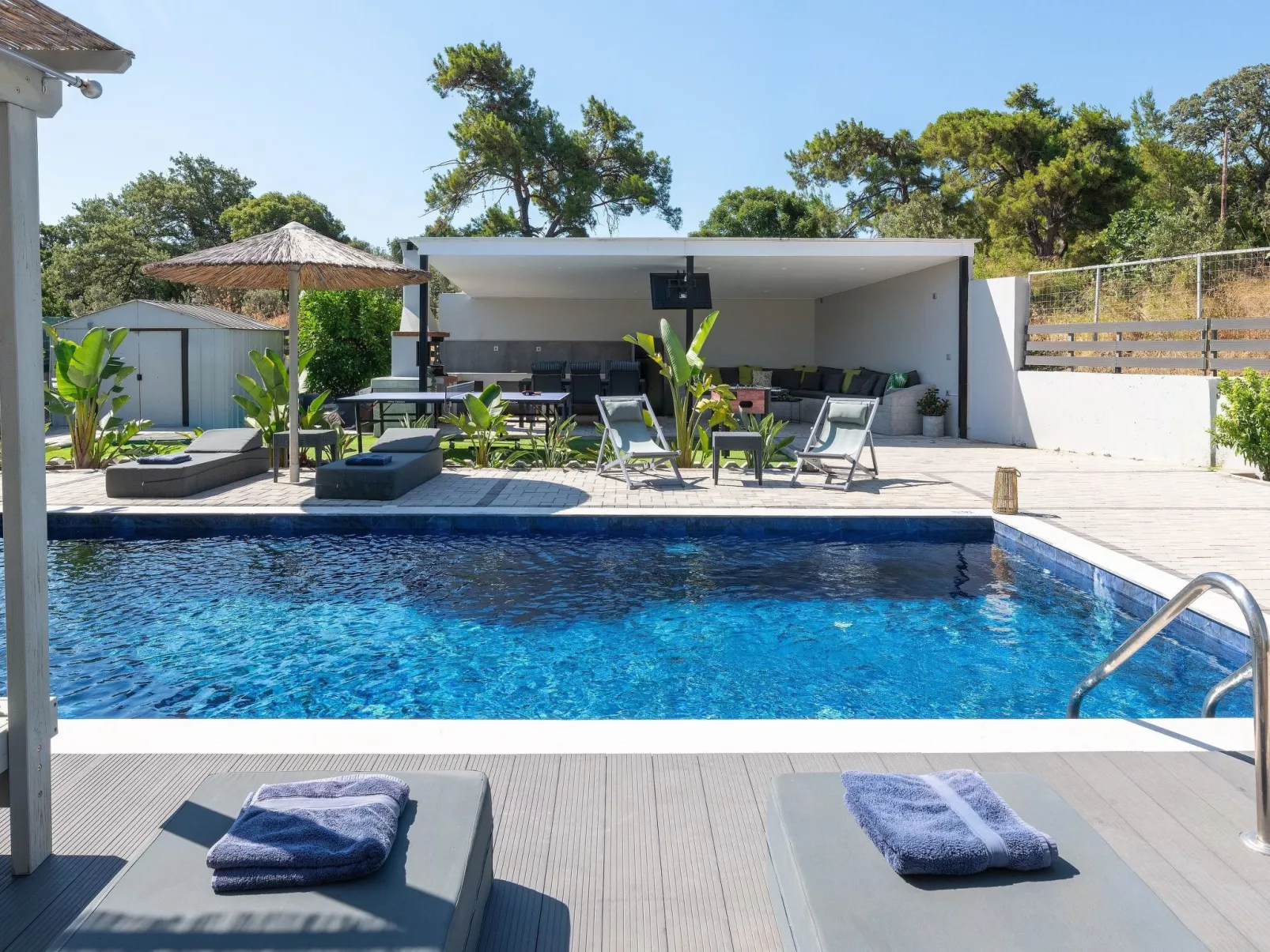 Versteckte Villa-Dedans