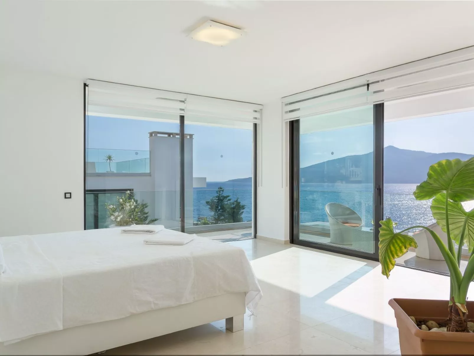 Moderne Villa nähe Meer in Kalkan-Drinnen