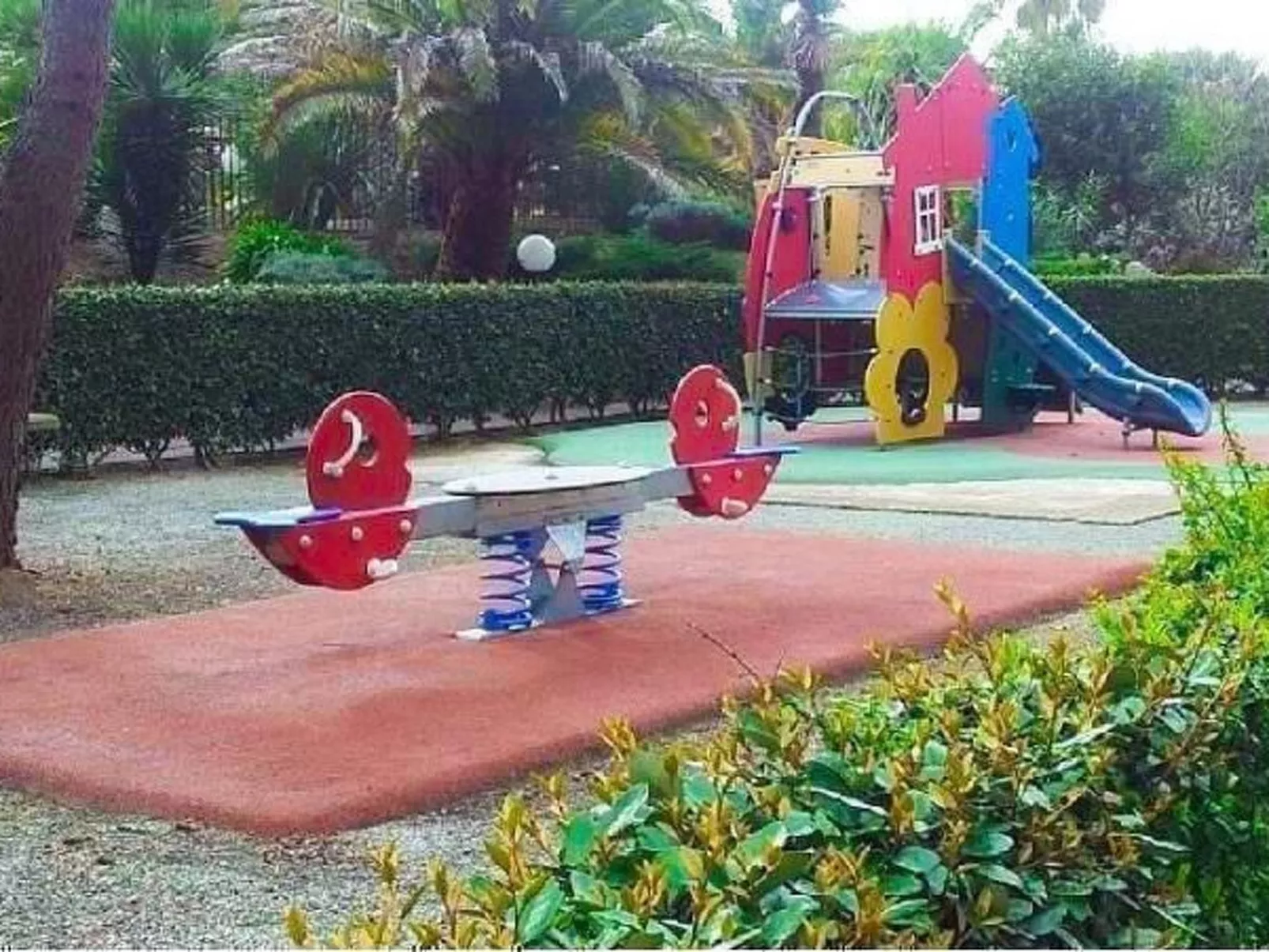 Mobilheim an der Cote d'Azur-Draußen