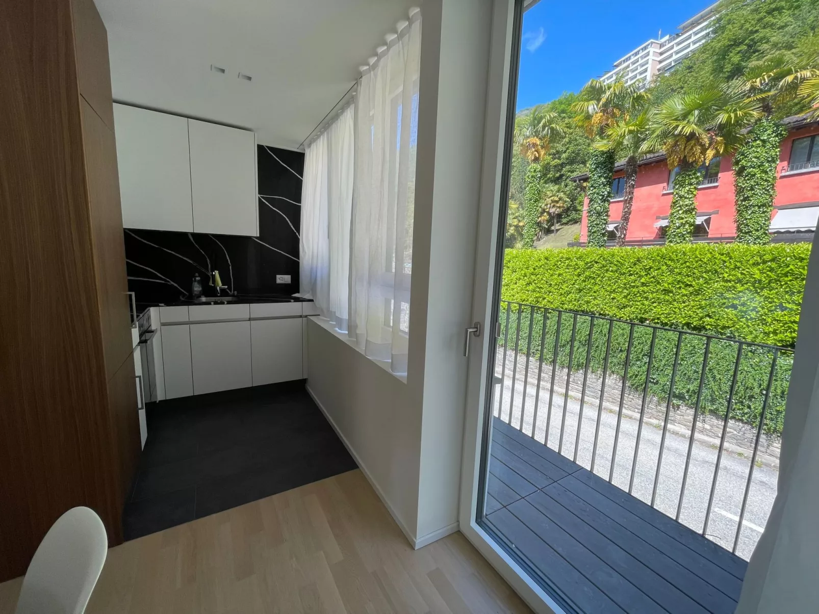 Ascona: Casa Azzurra-Drinnen