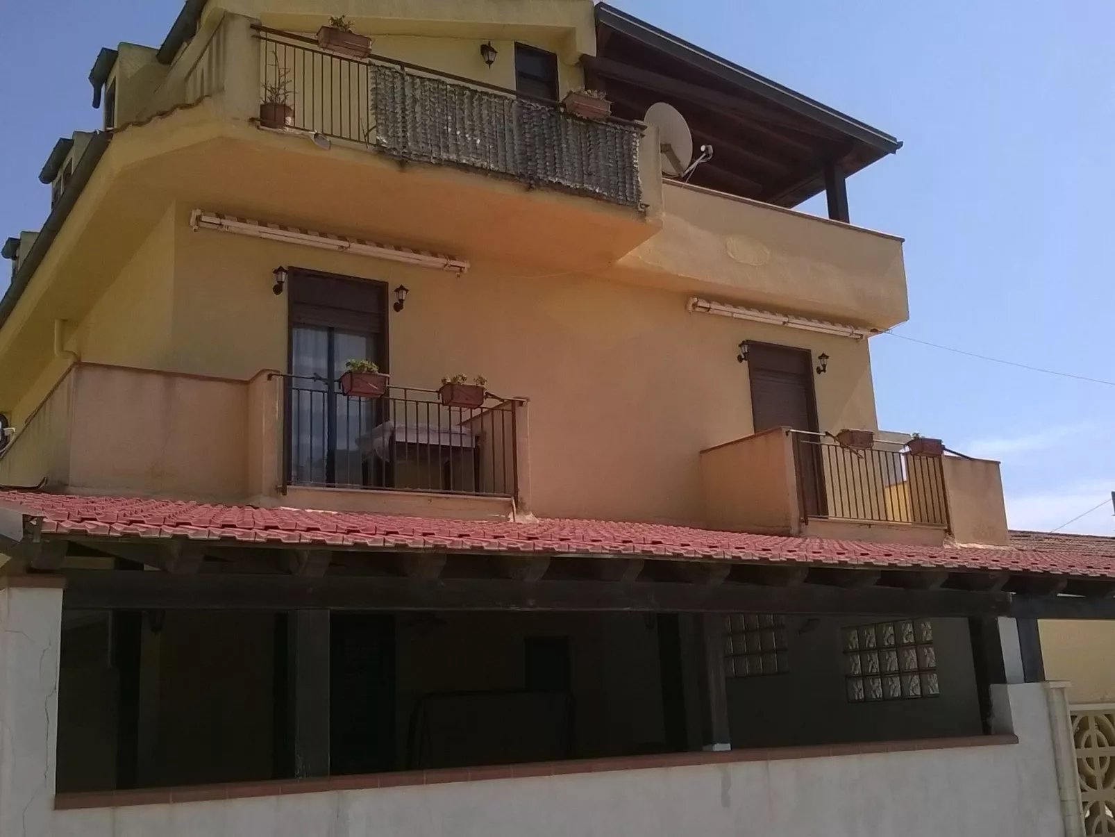 Wohnung an der Scala dei Turchi-Draußen