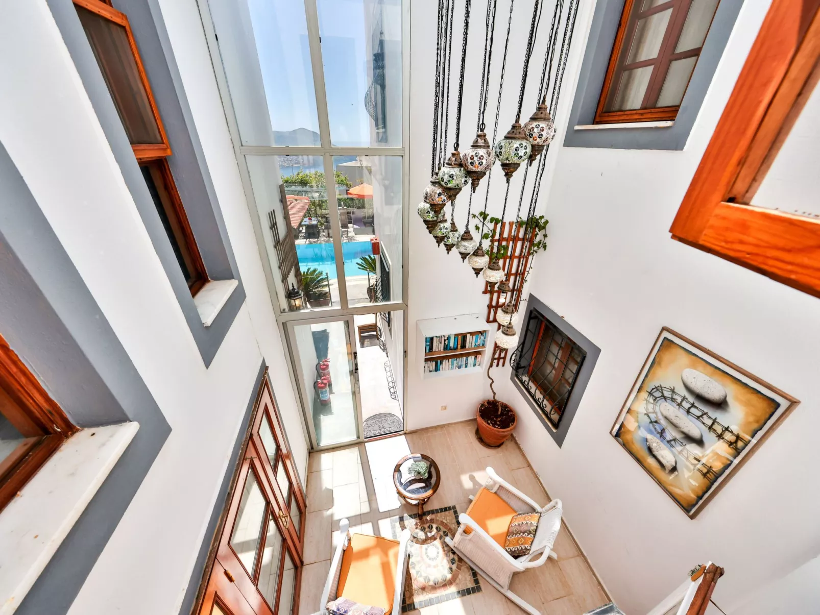 Villa mit Meerblick und privatem Pool-Outside