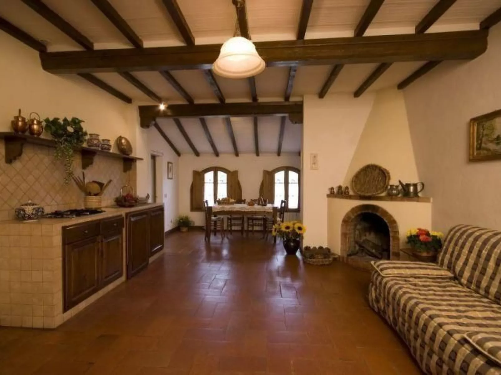 Santinovo archi Wohnung mit Schwimmbad-Drinnen