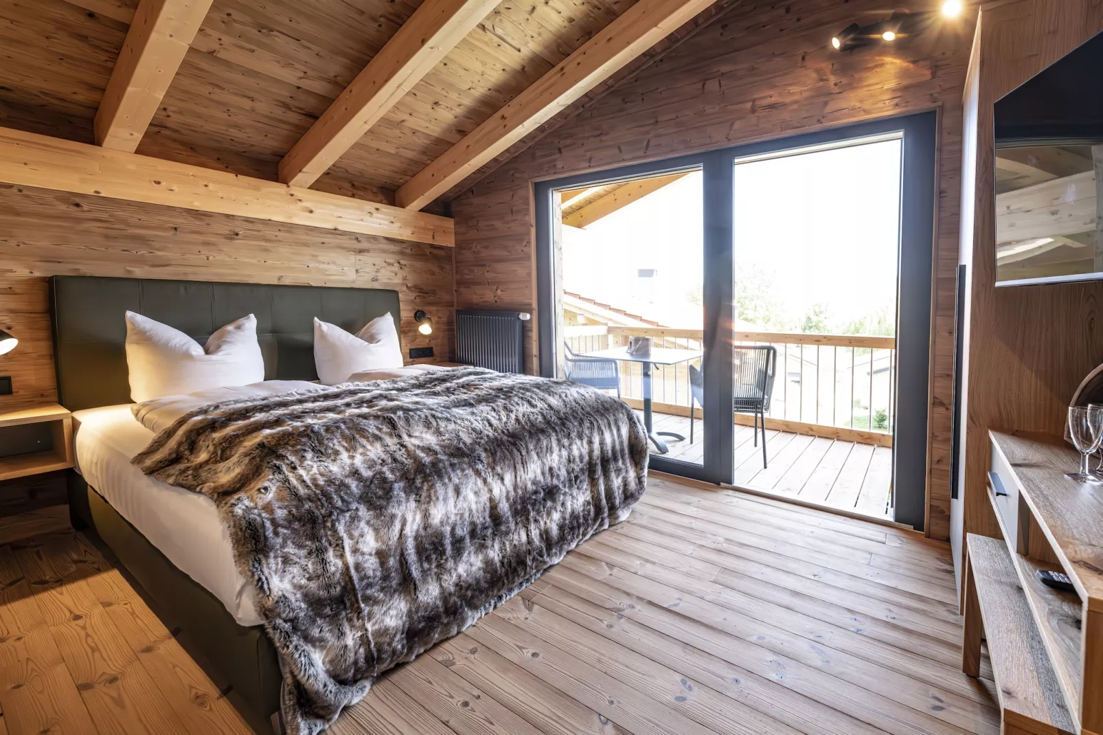 Chalet mit Sauna-Bedroom