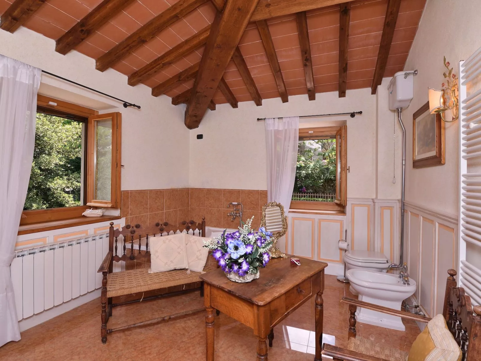 Villa Fonte mit eigenem Pool - Drinnen
