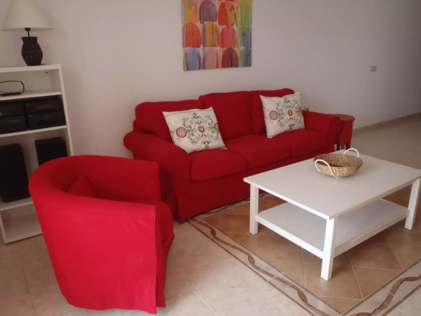 Strandnahe Ferienwohnung in Morro Jable-Drinnen