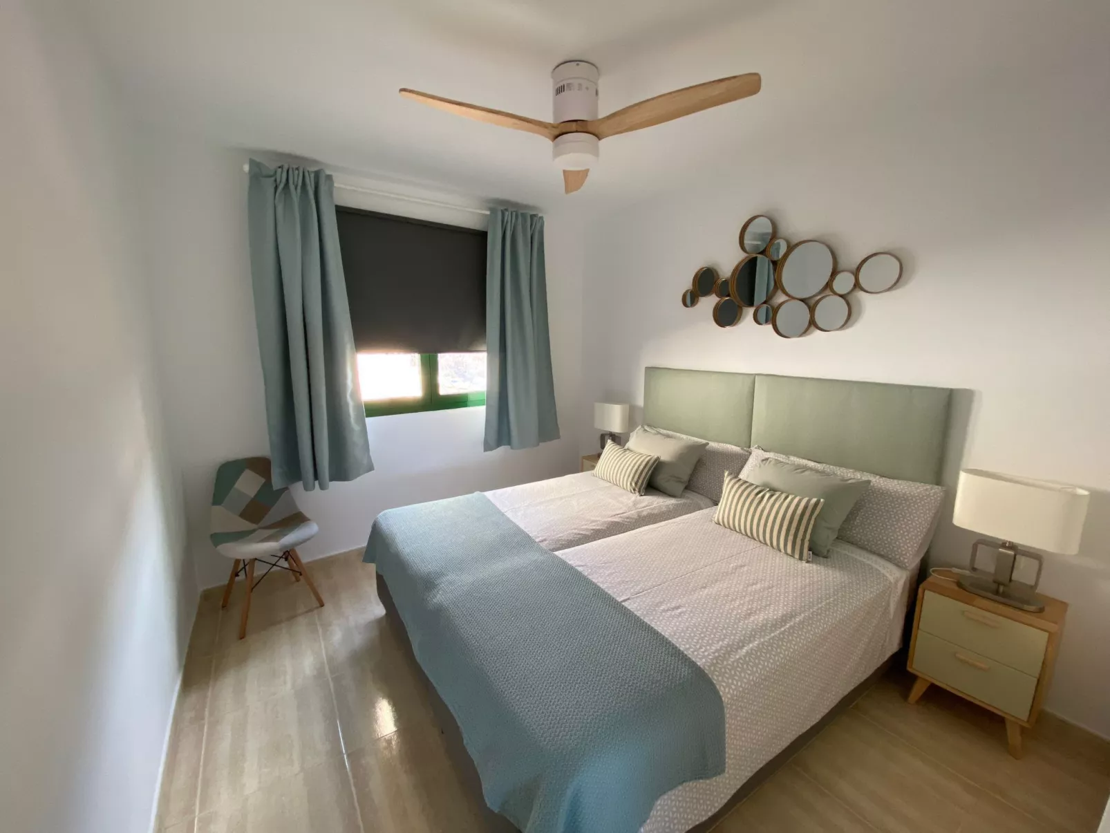 Strandnahe Ferienwohnung in Morro Jable mit Garten-Drinnen