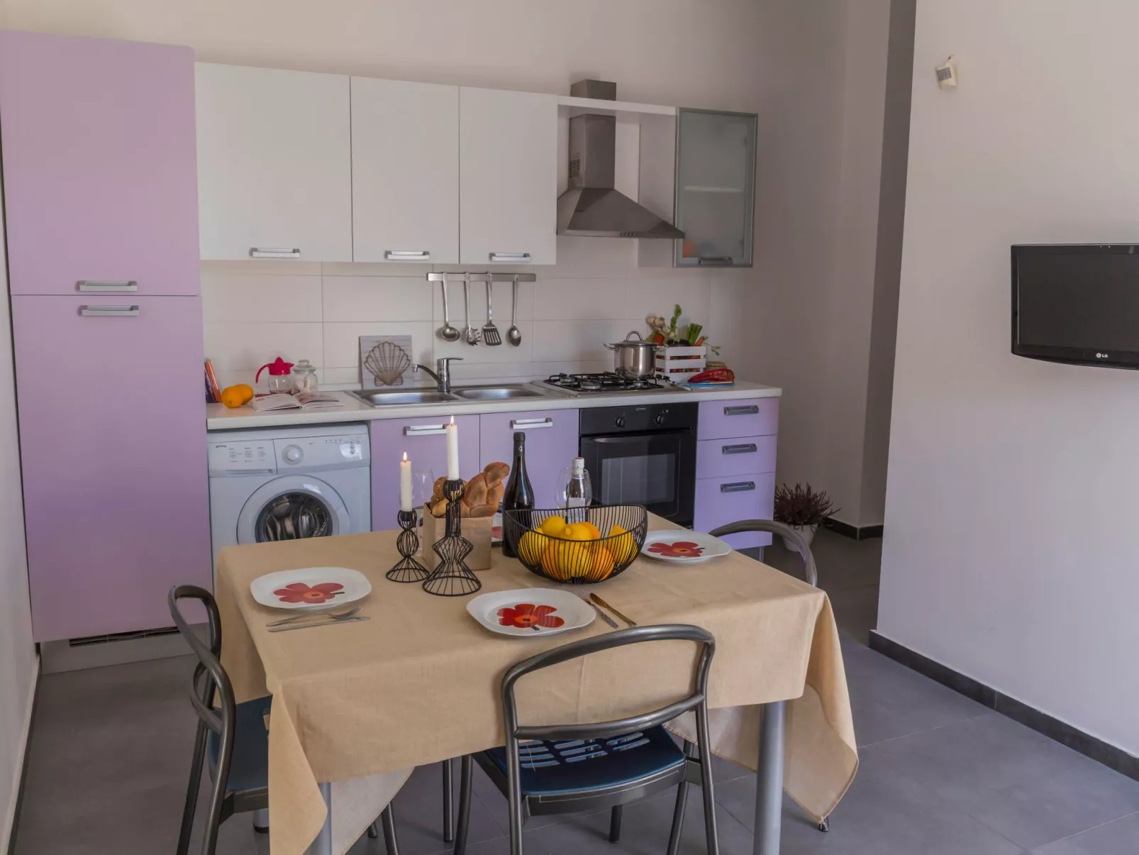 Wohnung 500m vom Meer entfernt für 6 Personen-Dedans