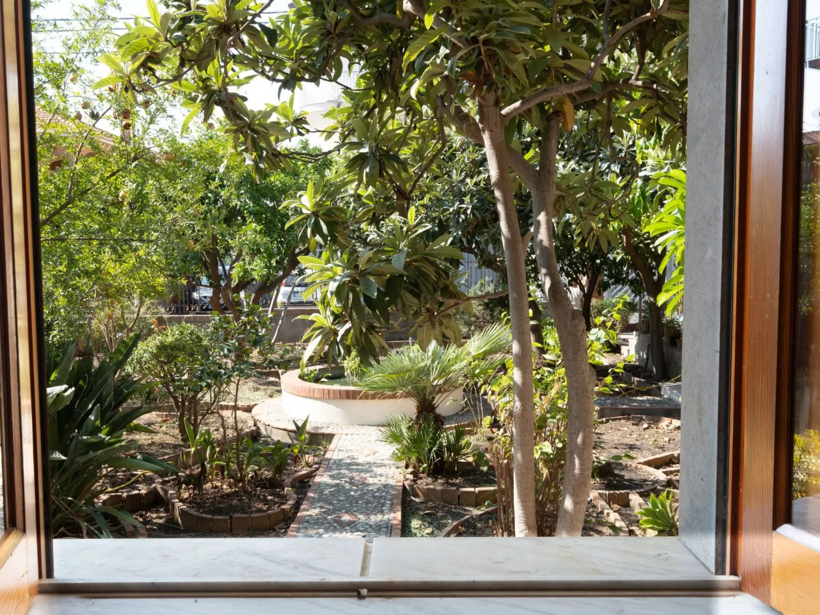 Die Orange und der Goldfisch-Dehors