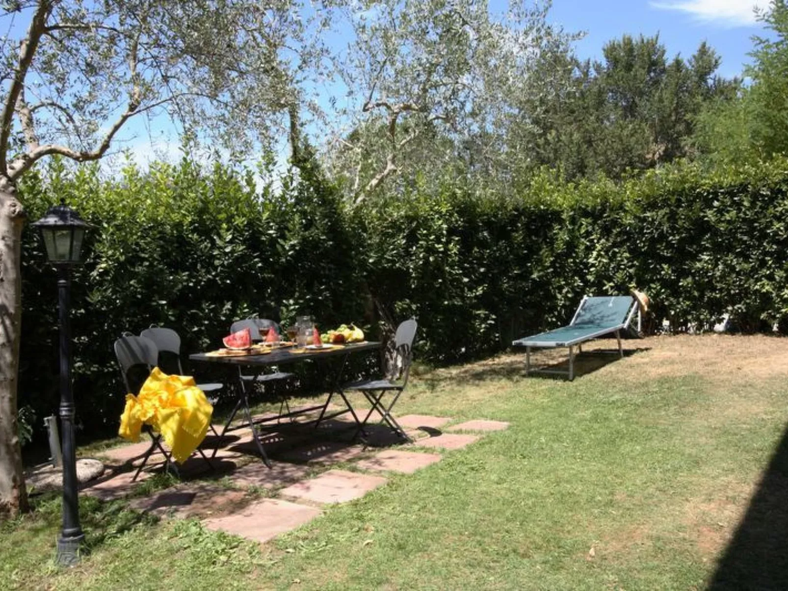 Wohnung in einem Ferienhaus mit Schwimmbad im Herzen der Toskana.-Dehors