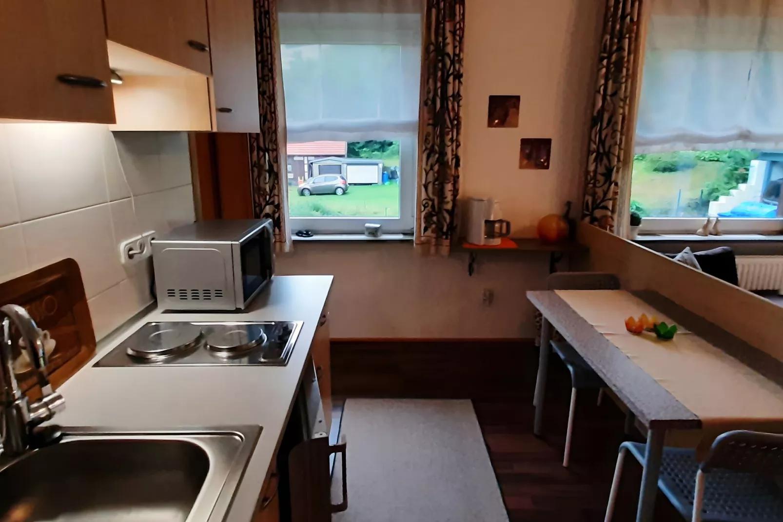 Ferienapartment Afrika in Wildemann Harz-Kitchen