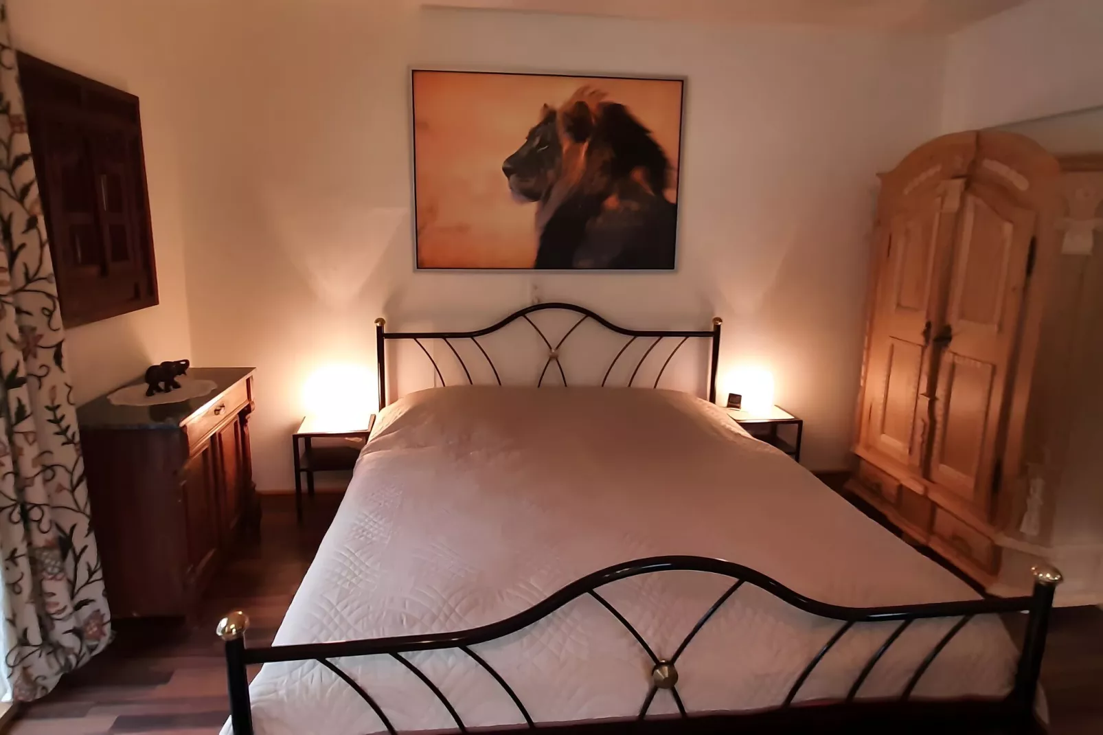Ferienapartment Afrika in Wildemann Harz-Bedroom
