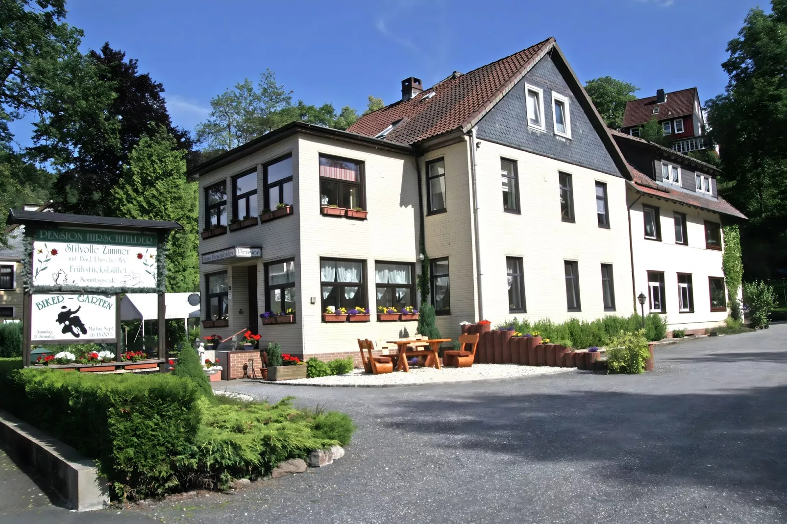 Ferienapartment Frosch in Wildemann Harz-Exterior summer