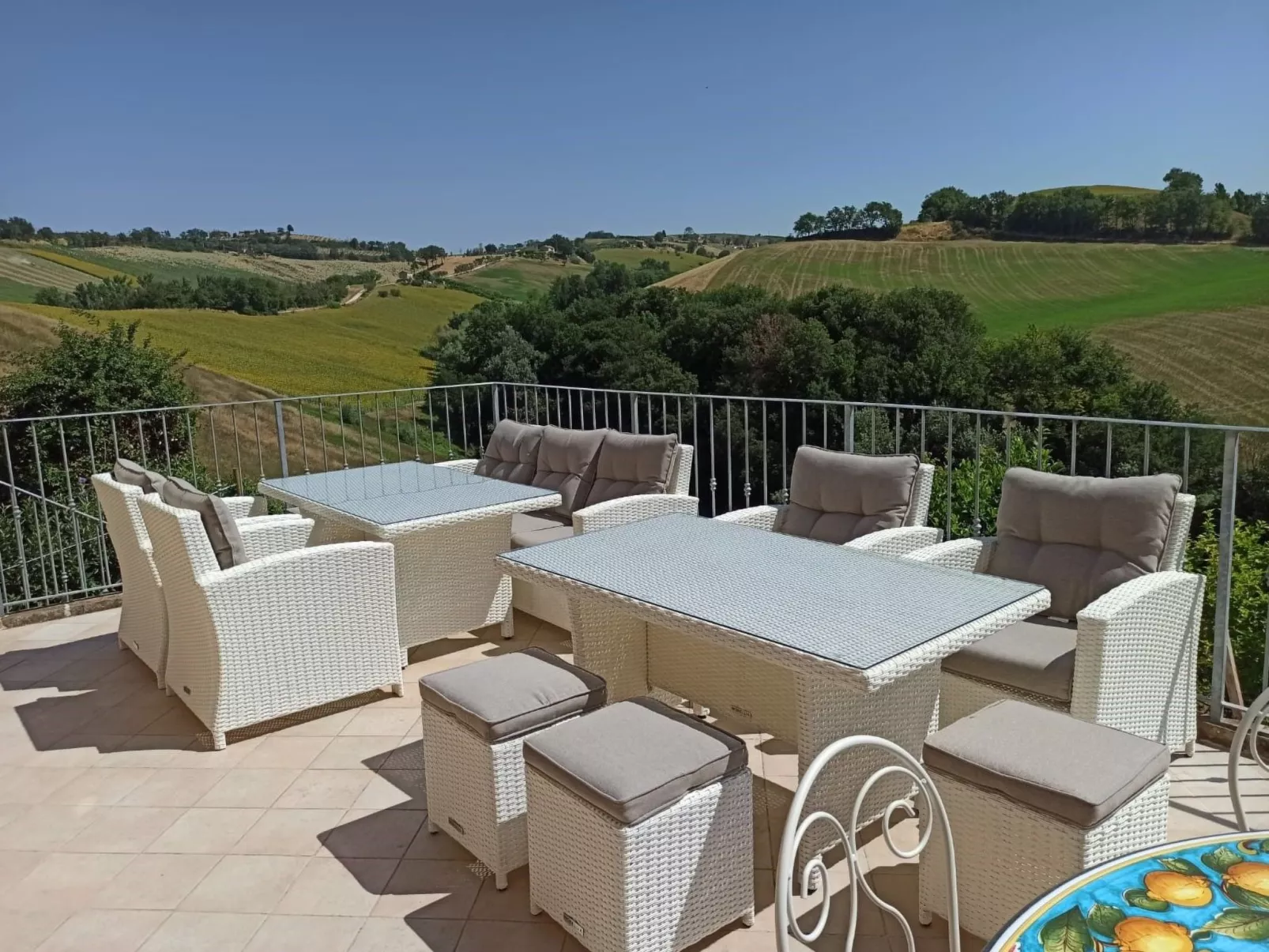 Landgut "Casale Iris"-Drinnen