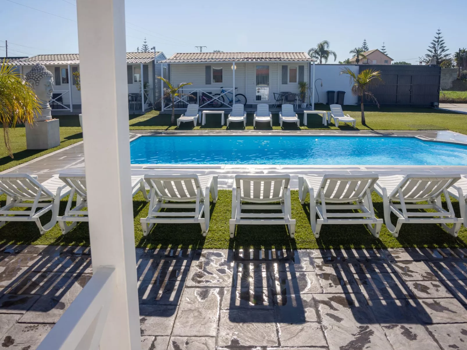 Bungalow Buda Strand-Dehors