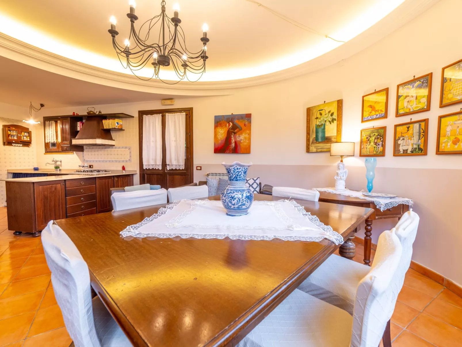 Ferienvilla 'Mamma Maria'-Drinnen