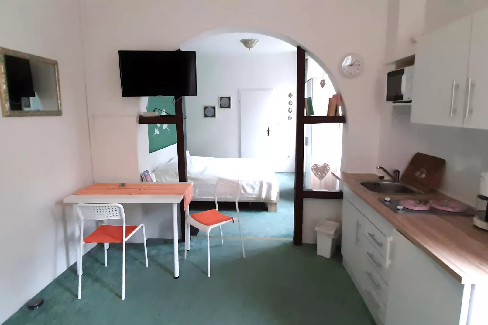 Ferienapartment Romatik in Wildemann Harz-Kitchen