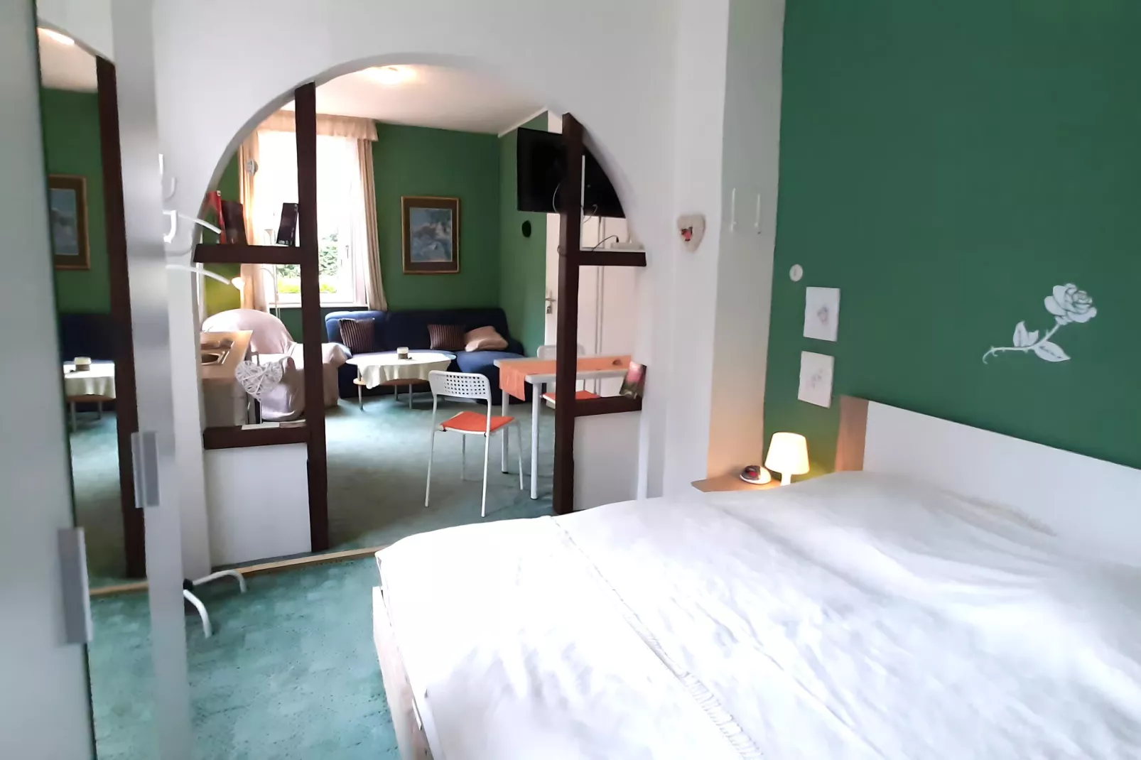 Ferienapartment Romatik in Wildemann Harz-Bedroom