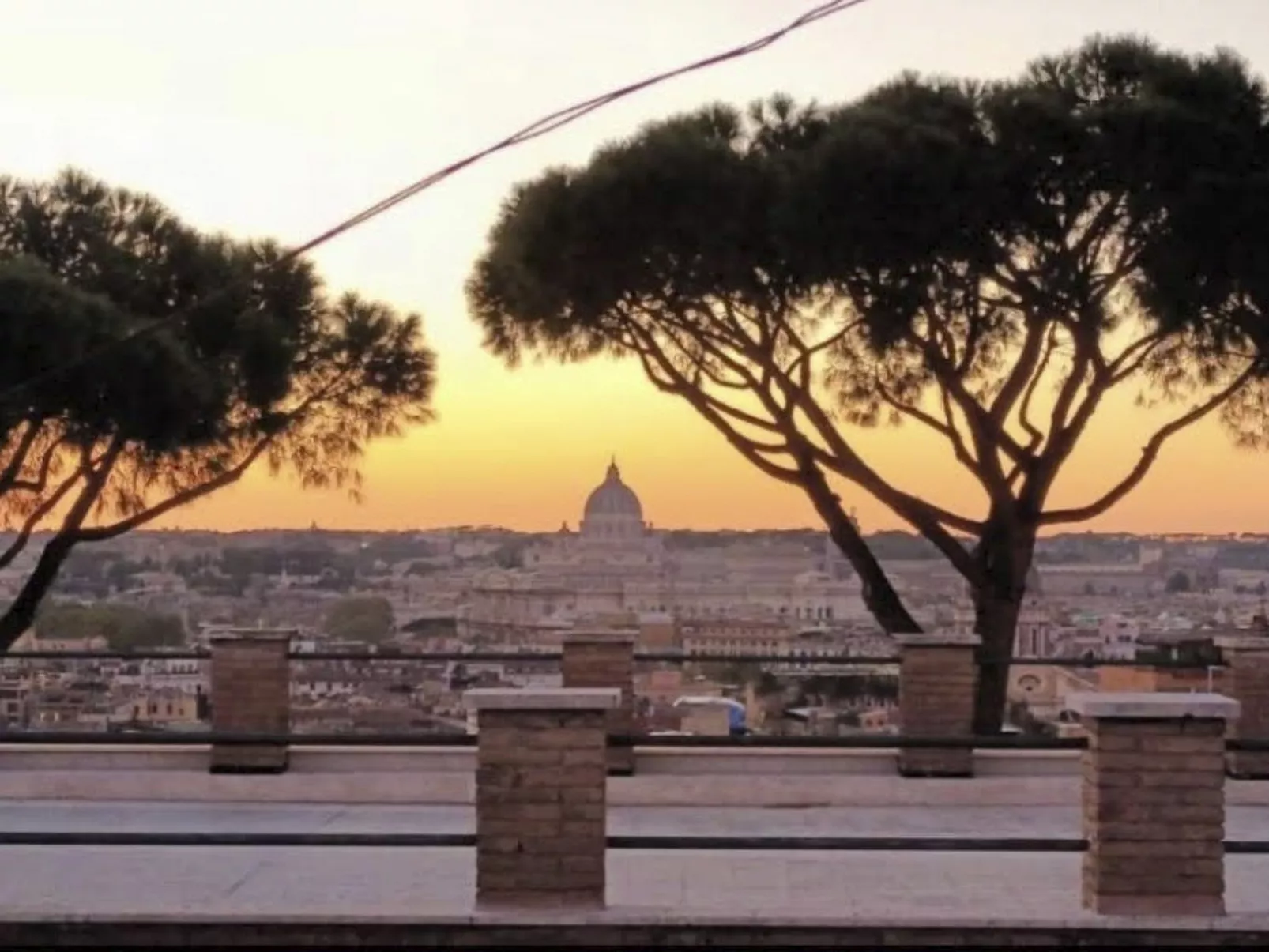 Spanische Treppe Rom Blick-Outside