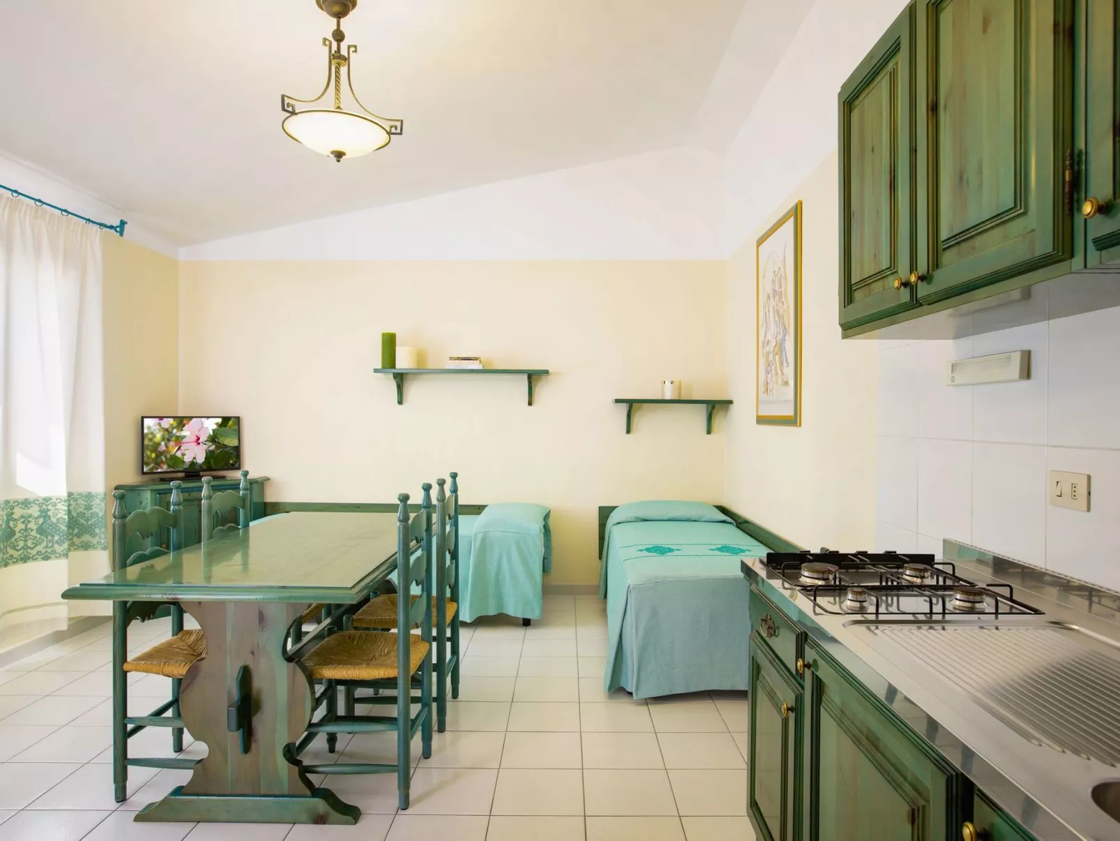 Apt. Dorata 1SA, mit gemeinsamem Schwimmbad-Inside