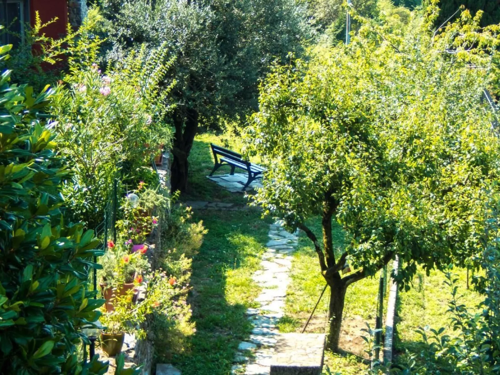 Unabhaengige Wohnung in Velva mit Garten und Grill-Outside