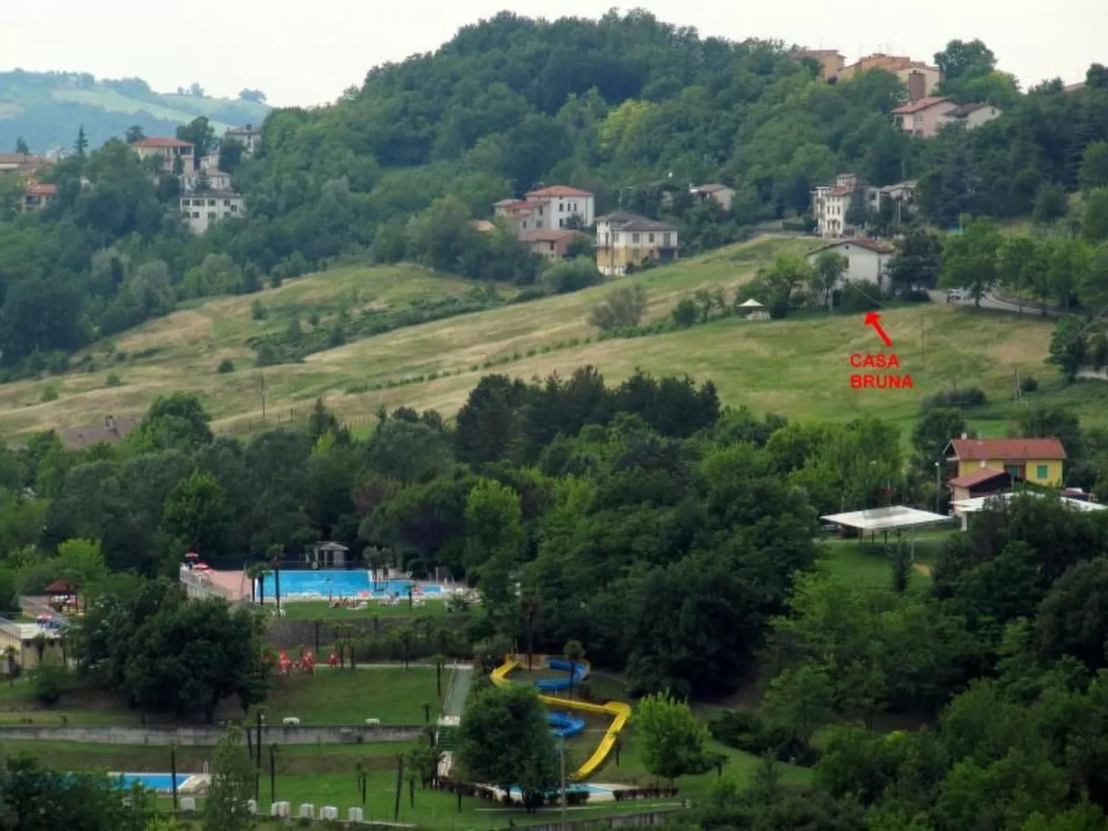 Mit Balkon für 3 Personen-Draußen