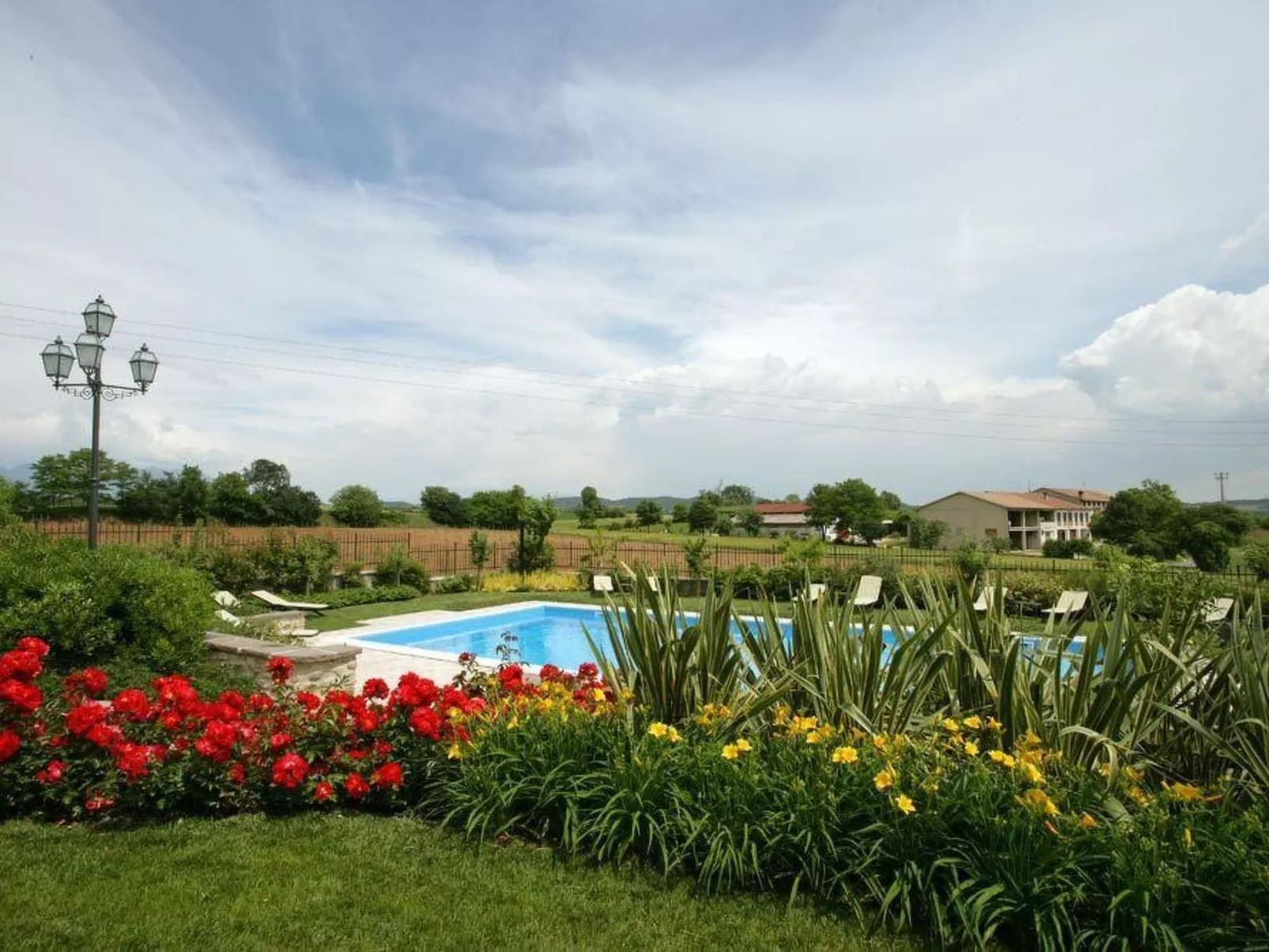 Flacher Hof-Draußen