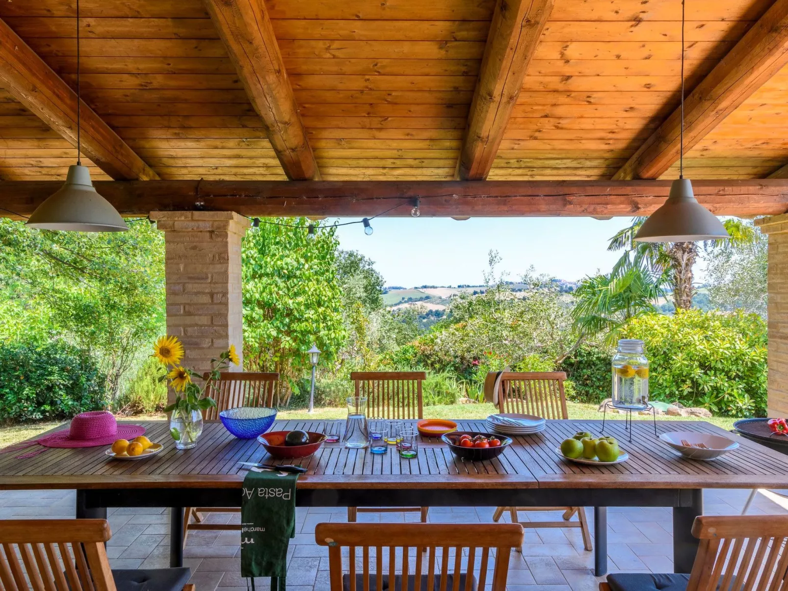 Casa Felicità, Marche Ferienhäuser-Draußen