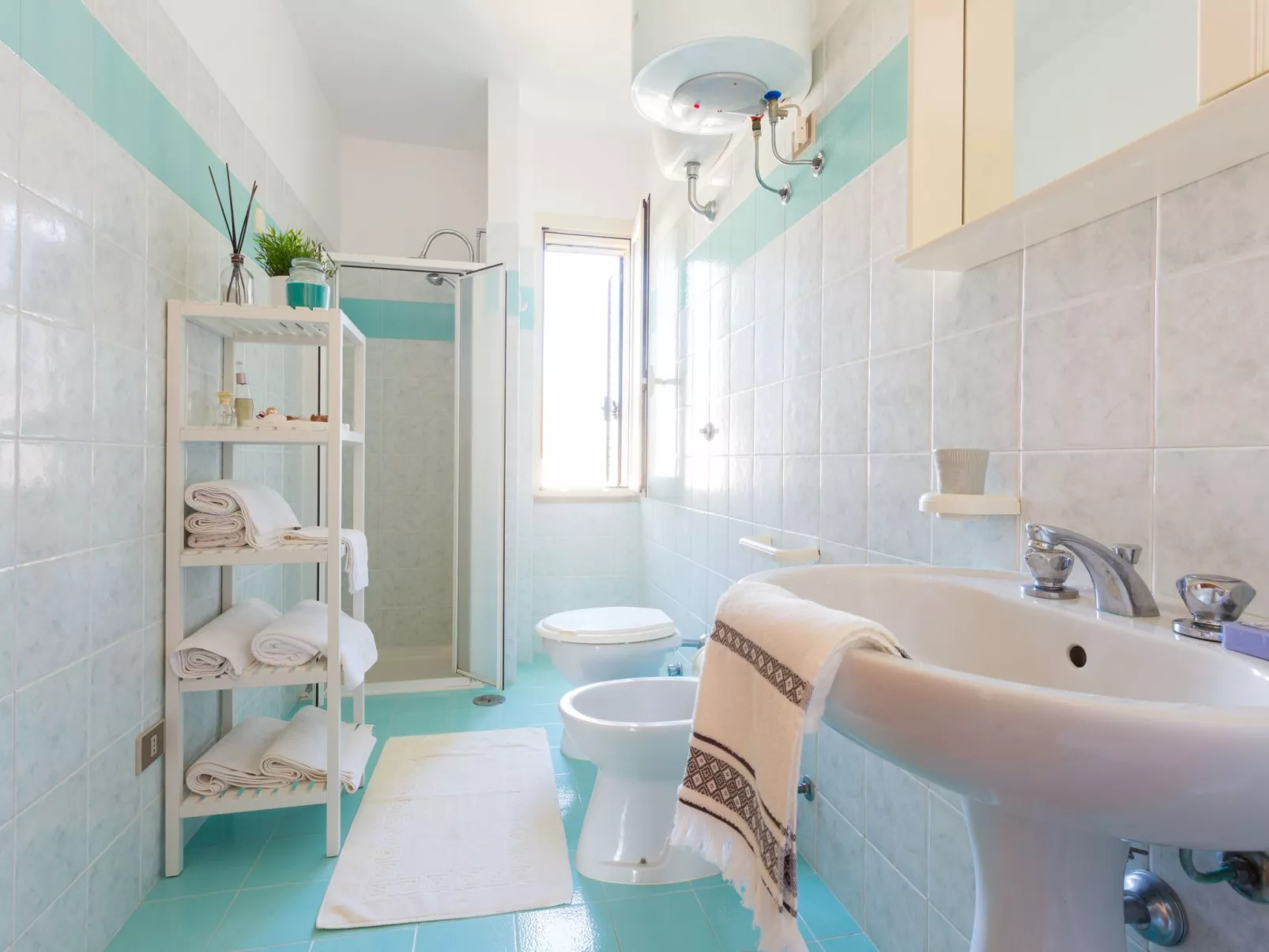 Flaches Panorama-Drinnen