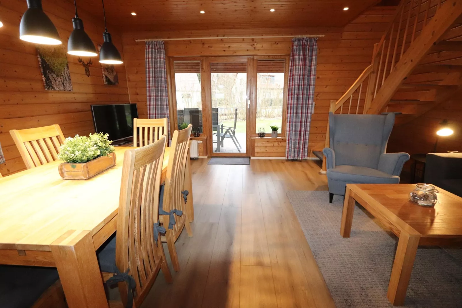 Ferienhaus in Hasselfelde - Haus 1 Blauvogel-Esszimmer