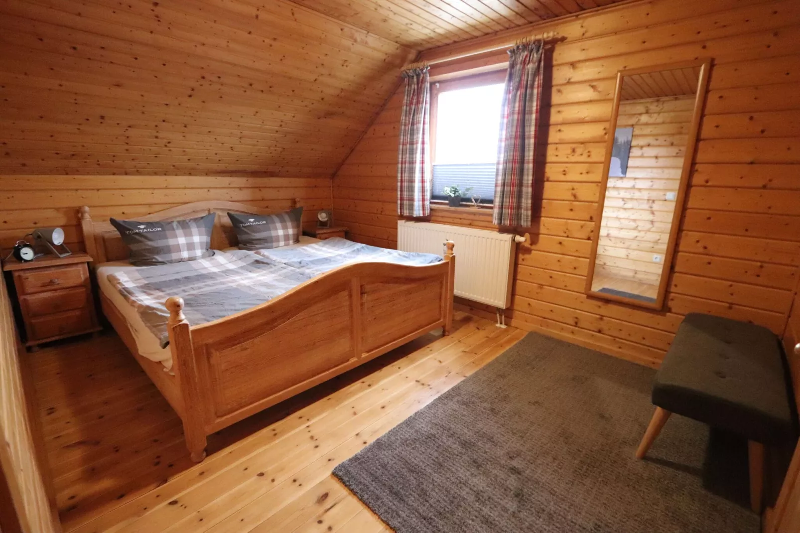 Ferienhaus in Hasselfelde - Haus 1 Blauvogel-Schlafzimmer