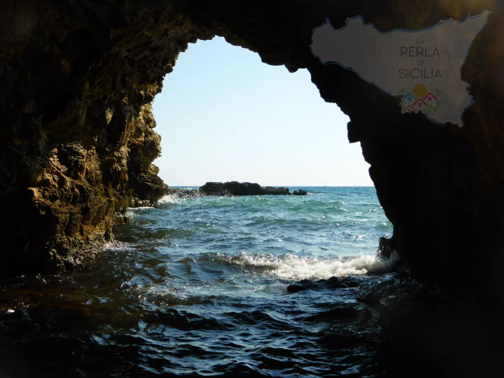 Schöner zentraler Bungalow direkt am Sandstrand auf Sizilien-Dehors
