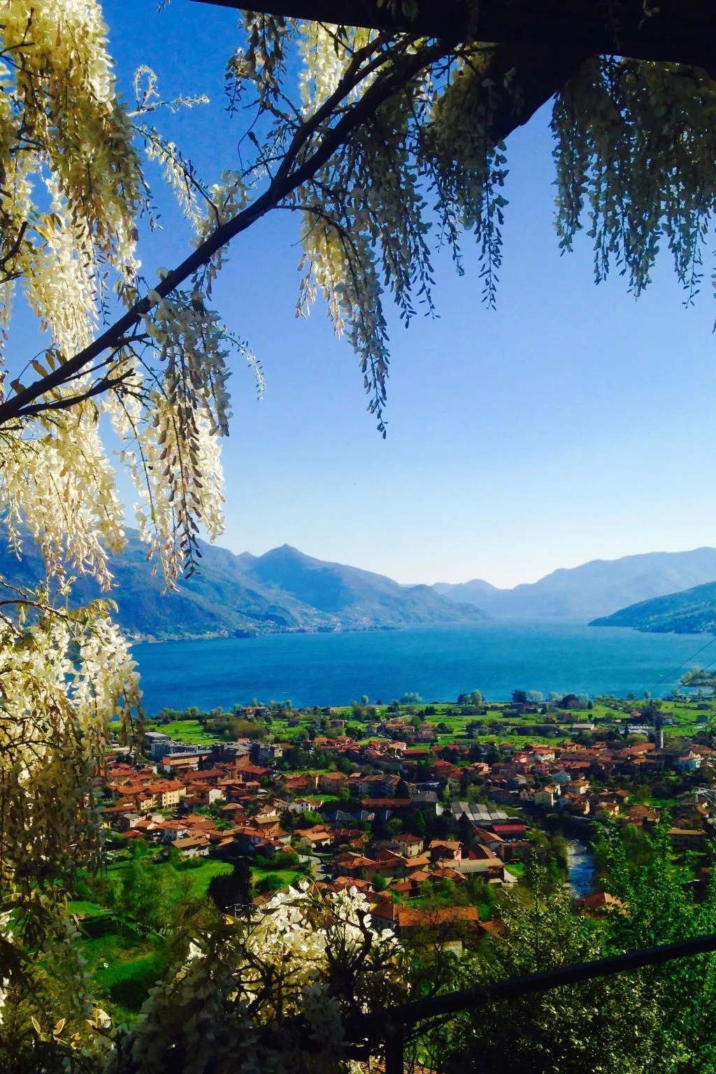 'Casa Domenica' mit Blick aufs Wasser-Draußen