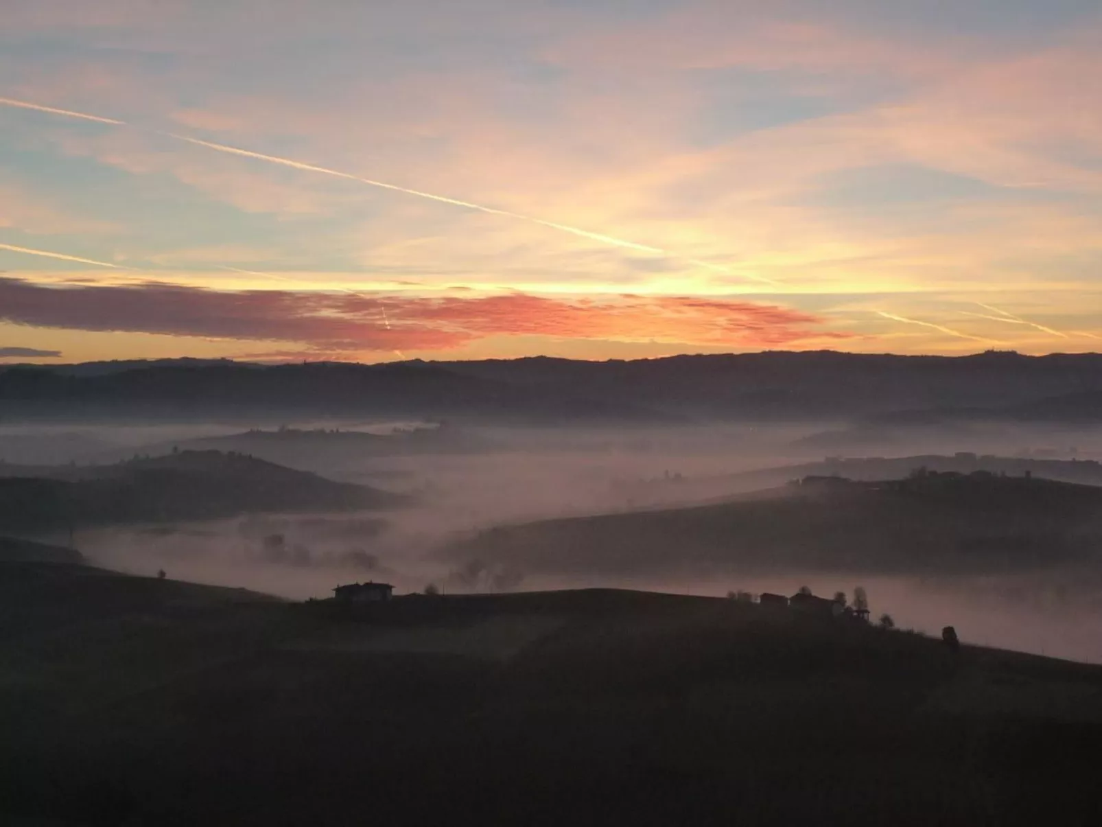 Wohnung in Verduno mit Garten-Draußen