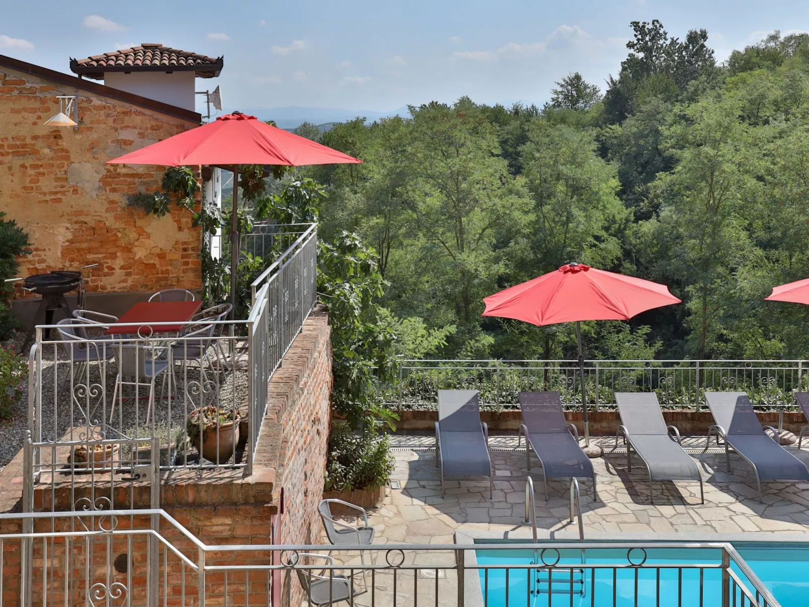 Appartement Cortese, Villa Pesce, Mombaruzzo-Draußen