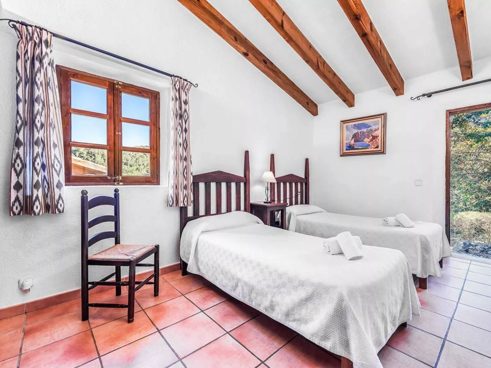 Finca Tomas, Cala Sant Vicenç-Drinnen