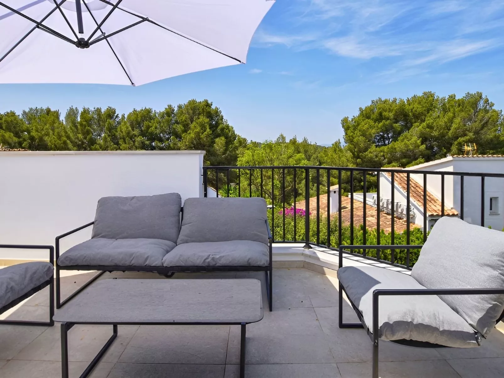 Villa "Calma" mit privatem Pool und Meerblick - Dehors