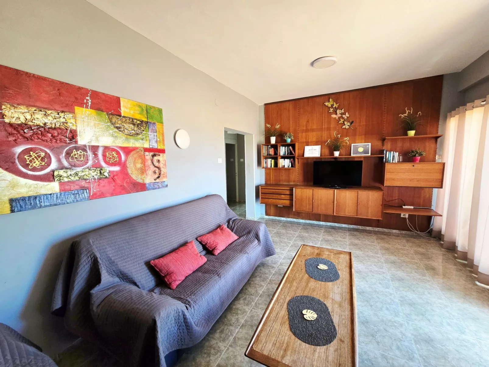 Haus mit Wifi und Terrasse direkt am Strand-Drinnen