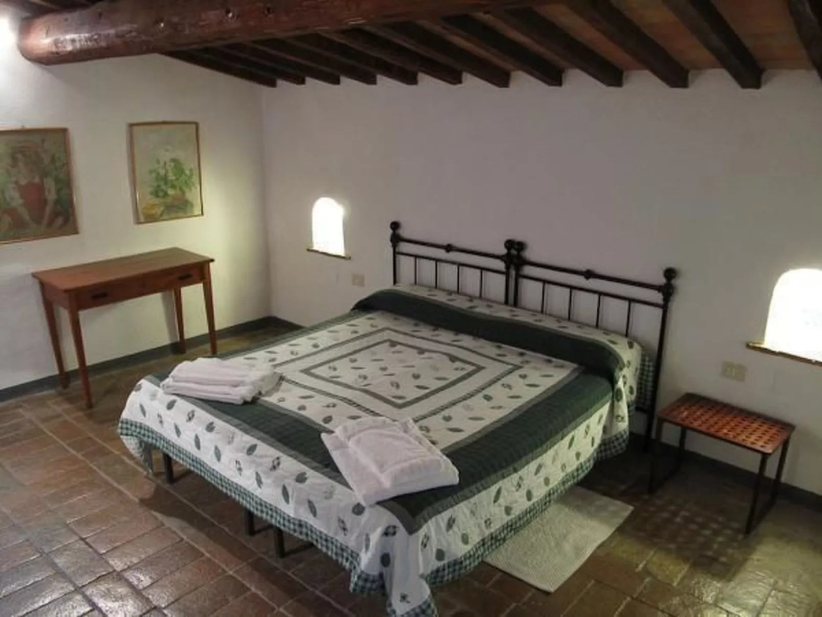 Gemütliche blaue Wohnung mit Garten-Inside