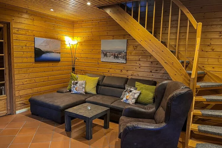 Ferienhaus in Hasselfelde - Haus 46 Blauvogel-Wohnzimmer