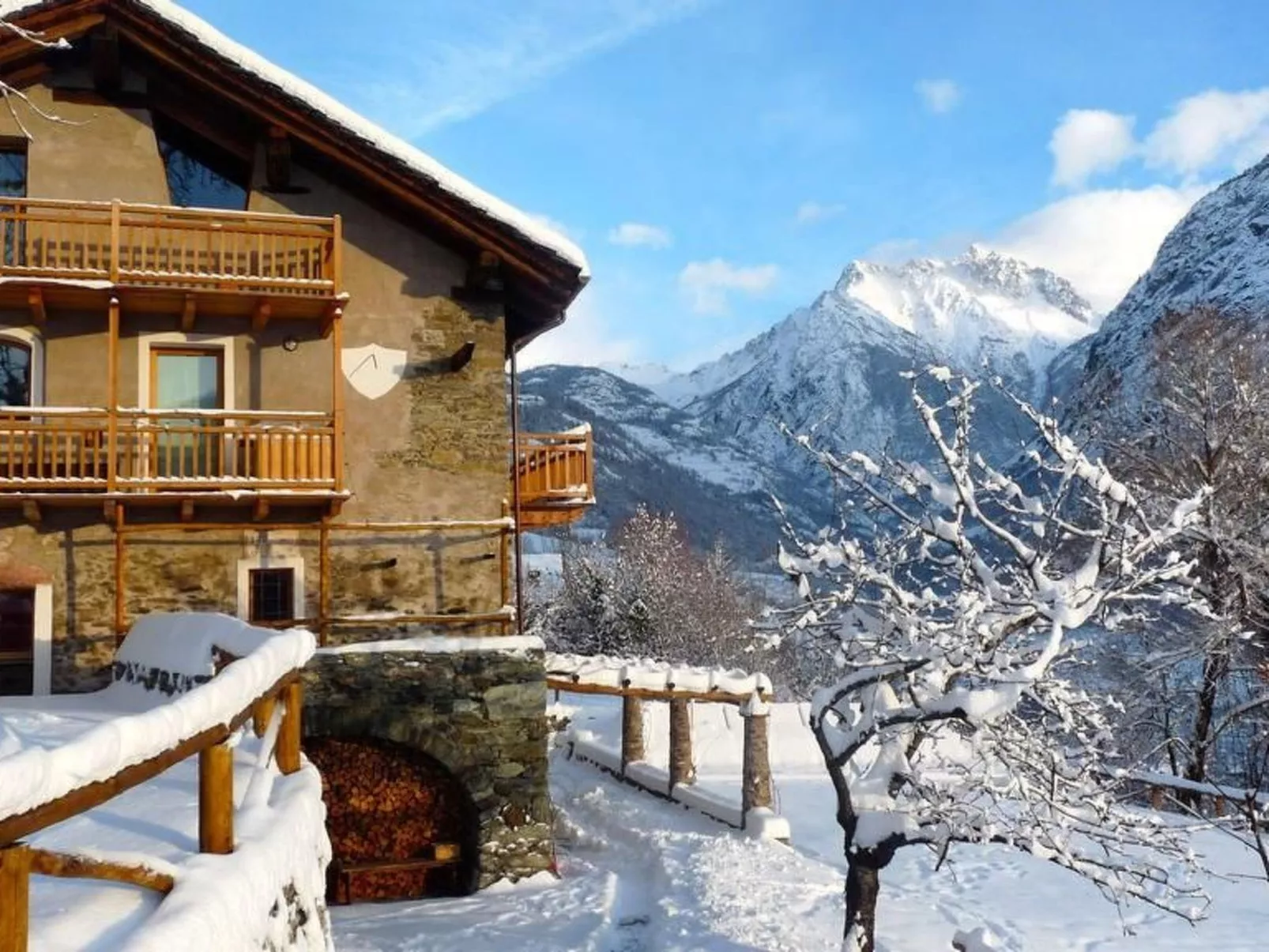 Einzimmerwohnung Die Katze in Gignod-Outside