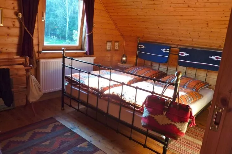Ferienhaus in Hasselfelde - Haus 48 Blauvogel-Schlafzimmer