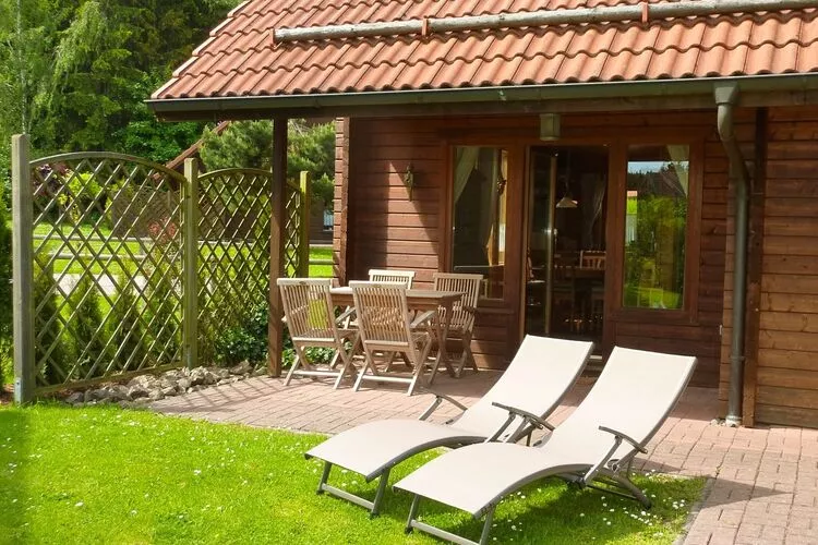 Ferienhaus in Hasselfelde - Haus 48 Blauvogel-Terrassenbalkon