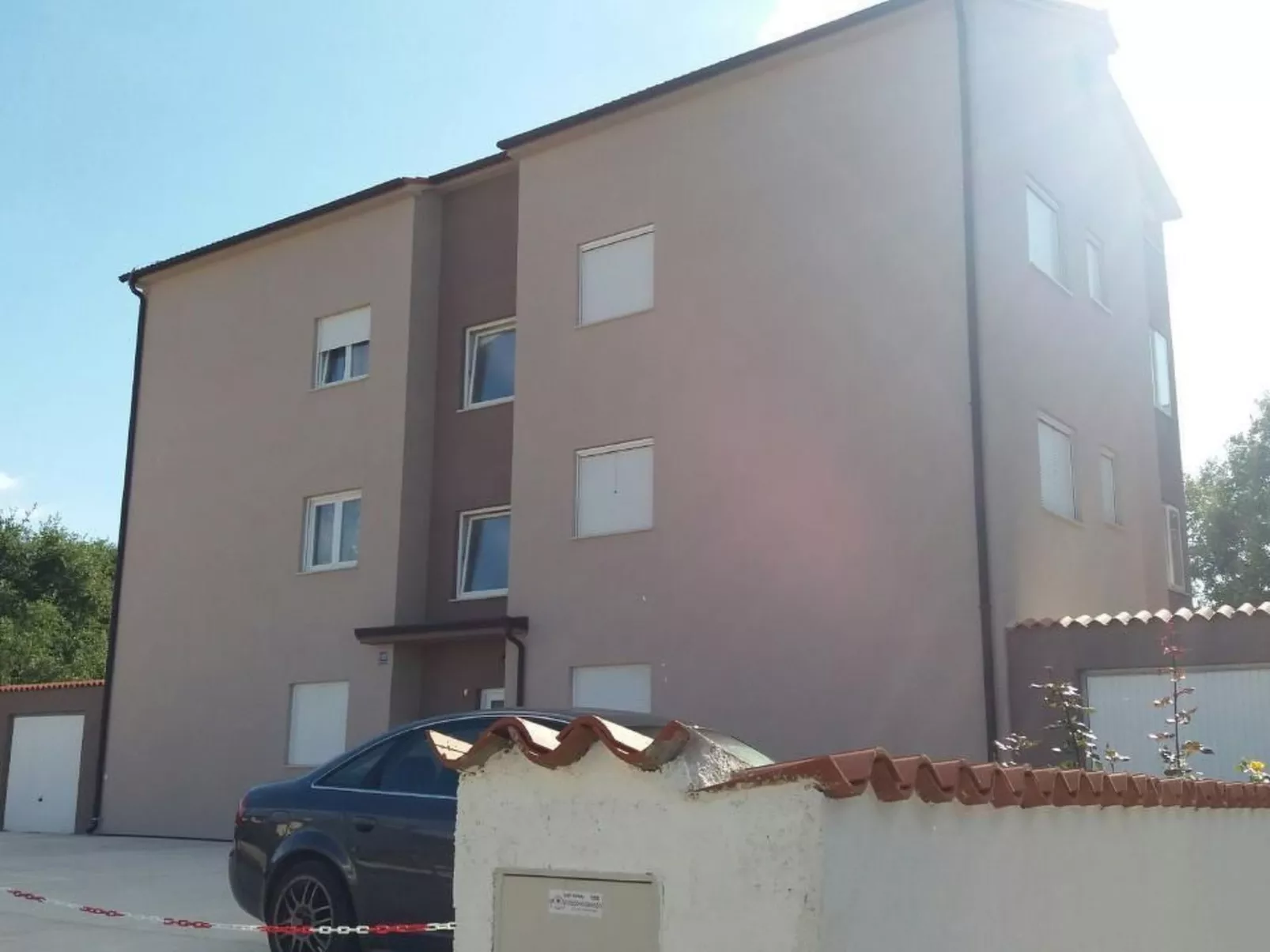 In Medulin mit Privatparkplatz-Outside