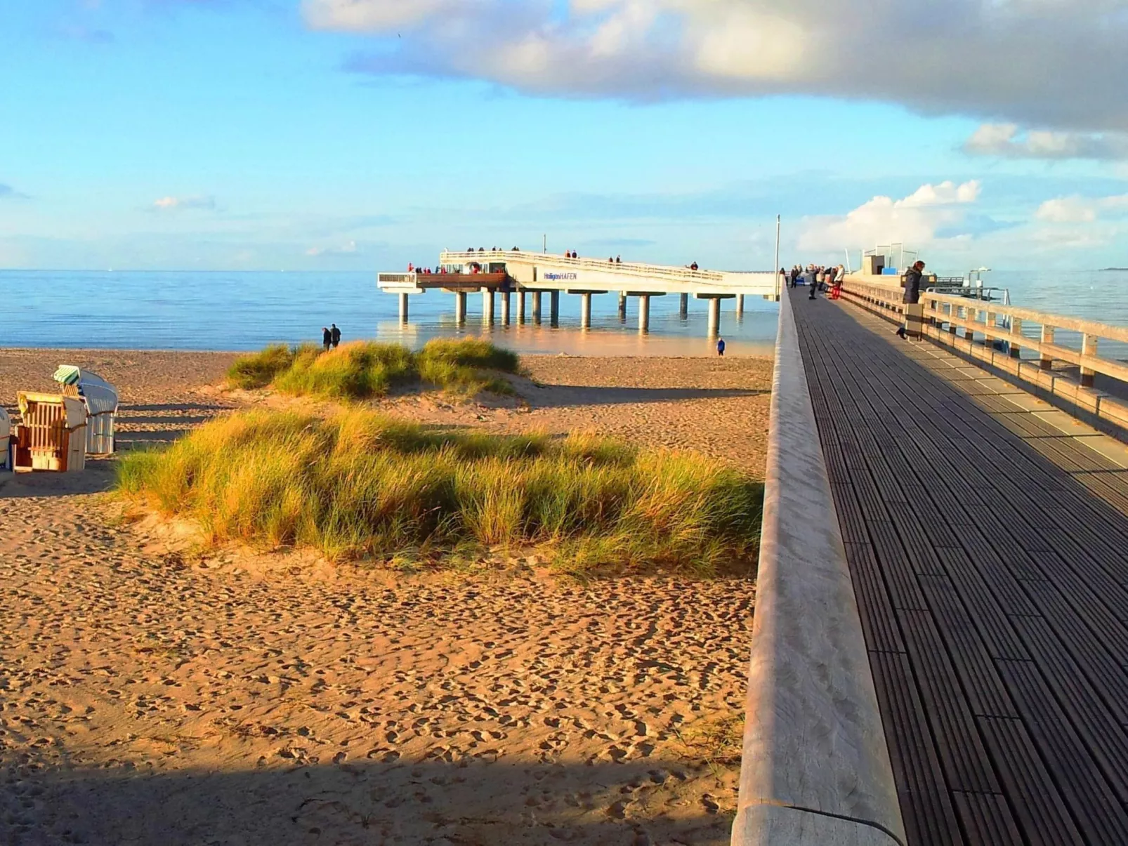 Strandurlaub im Ferienappartement mit Garten-Dehors