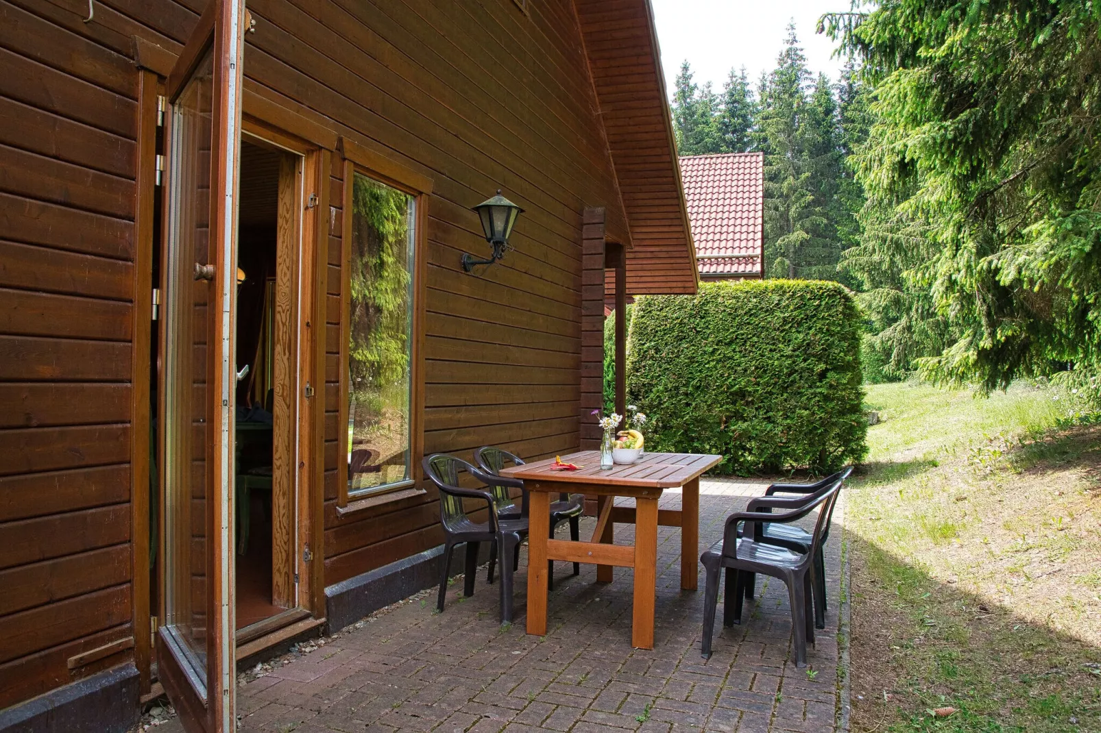 Ferienhaus in Hasselfelde - Haus 54 Blauvogel-Terrace balcony