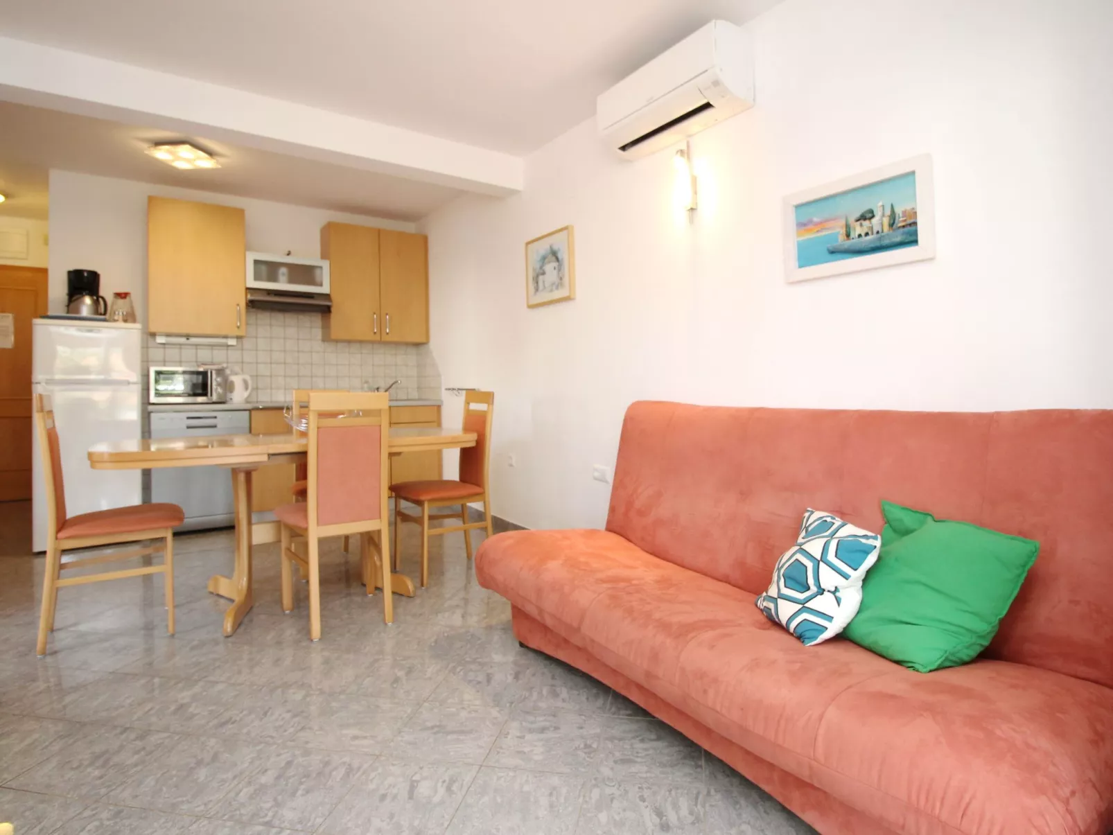 Appartement in Baška mit Eigener Terrasse-Drinnen