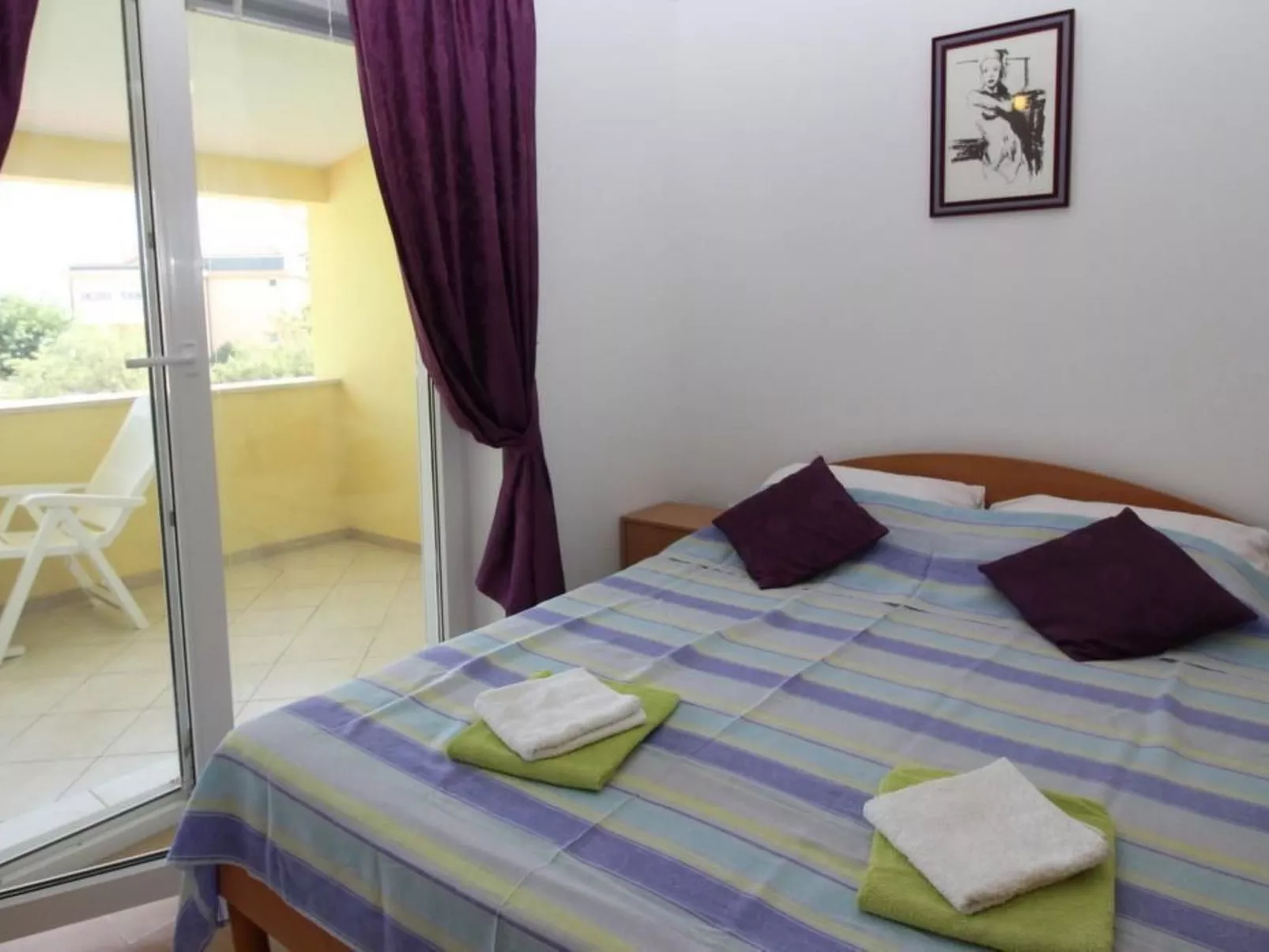 Wohnung in Baška mit Eigenem Balkon-Inside